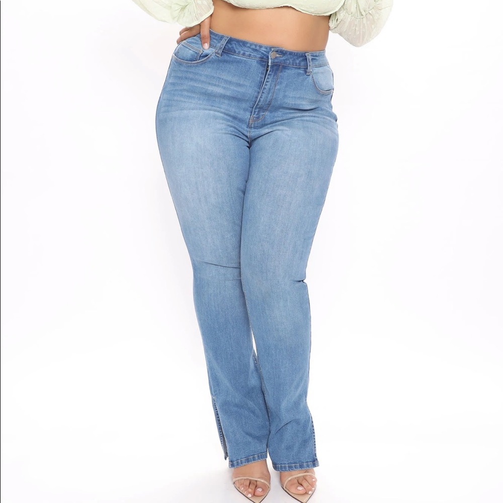 Soho Side Split Jeans